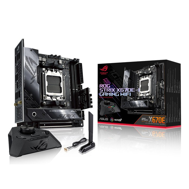 Asus ROG STRIX X670E-I Gaming WiFi AM5 Mini-ITX Motherboard Main Product Image