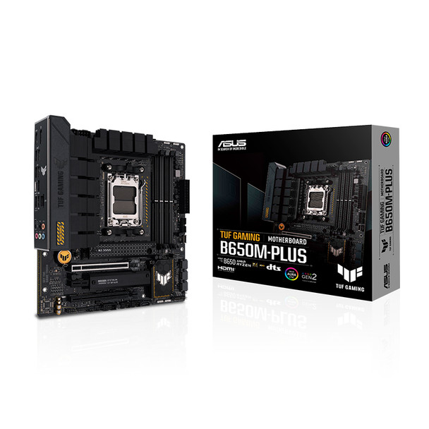 Asus TUF Gaming B650M-PLUS AM5 M-ATX Motherboard Main Product Image