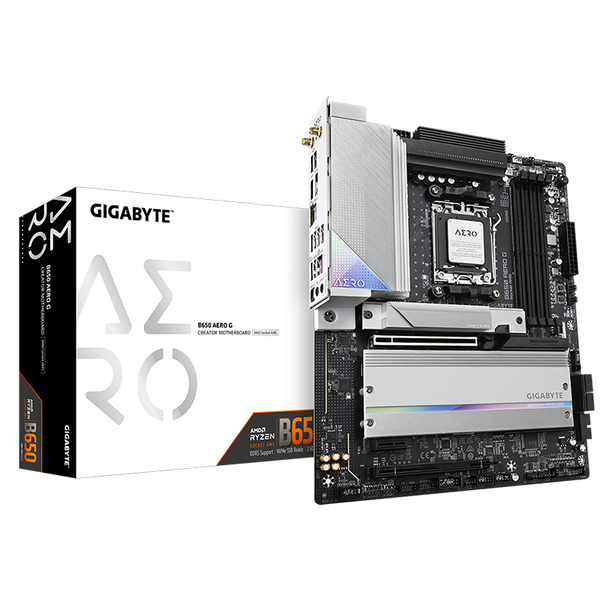 Gigabyte B650 AERO G LGA 1700 ATX Motherboard Main Product Image