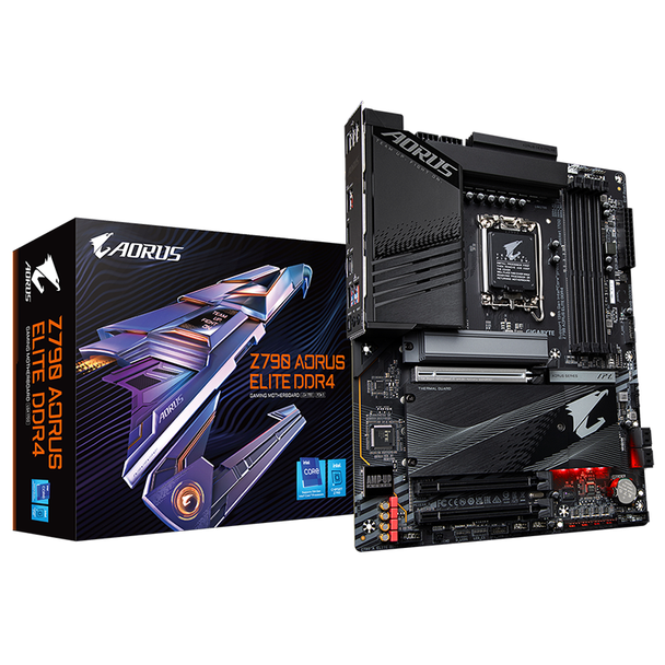 Gigabyte Z790 AORUS ELITE DDR4 LGA 1700 ATX Motherboard Main Product Image