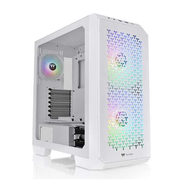 Thermaltake View 300 MX ARGB Dual Front Panel E-ATX Mid Tower Case - Snow Main Product Image