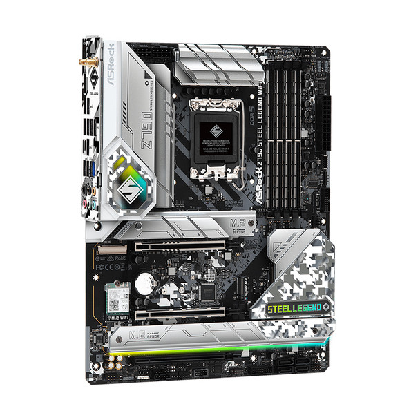 ASRock Z790 Steel Legend WiFi LGA 1700 ATX Motherboard Product Image 4