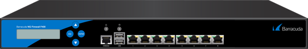 Barracuda Cloudgen Firewall F-Series F400 Model F20 (8 Copper And 4 Sfp 1G Ports And Dual Power Supply) Main Product Image