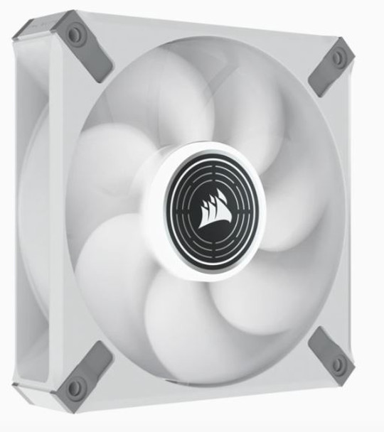Corsair ML Elite Series - ML120 LED Elite White - 120mm Magnetic Levitation White LED Fan With Airguide - Single Pack Main Product Image