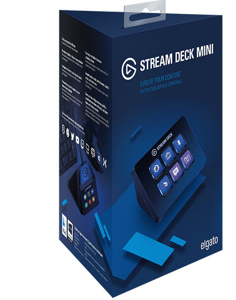 Elgato Stream Deck Mini - Live Content Creation Controller With 6 Customizable Lcd Keys Product Image 2