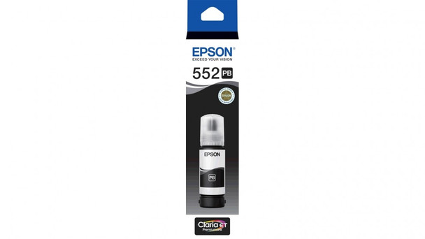 Epson T552 - Claria Ecotank - Photo Black Main Product Image