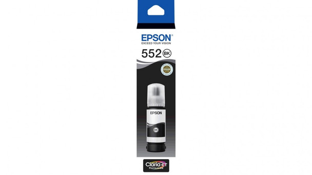 Epson T552 - Claria Ecotank - Pigment Black Main Product Image