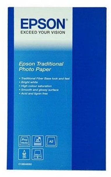 Epson Traditional Photo Paper - A3+ Main Product Image