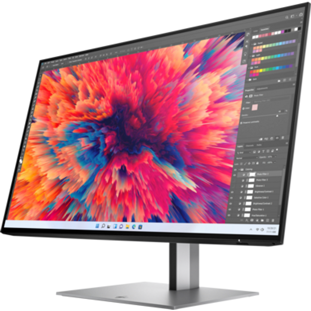 HP Z24Q G3 - 24in QHD IPS - 16:9 - 2560X1440 - USB-C (100W Pd) - DP+HDMI - Tilt - Swivel - Pivot - Height - USB - 3 YRs Product Image 2