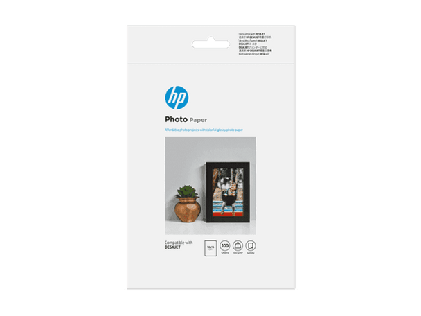 HP Photo 10X15 100Sht Photo Paper Main Product Image