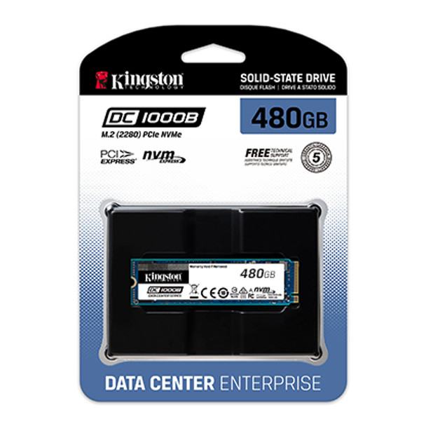 Kingston 480G Dc1000B M.2 2280 Enterprise NVMe SSD Product Image 3