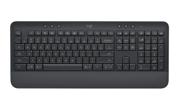 Logitech Signature K650 Wireless Comfort Keyboard - Graphite Main Product Image