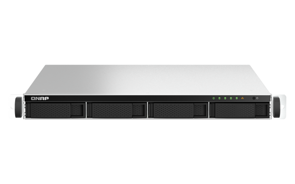 QNAP 1U 4-Bay Rackmount NAS - Intel Celeron N5105/N5095 Quad-Core - 8GB Ram Onboard (Not Expandable) - 4 X 3.5in/2.5in Sata 6GB/S Drive Bays Product Image 2