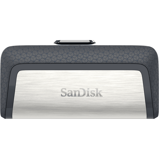 SanDisk Ultra Dual Drive USB Type C - Sdddc2 32GB - USB Type C - Blk - USB3.1/Type C Reversible - Retractable - Type-C Enabled Android - 5Y Main Product Image