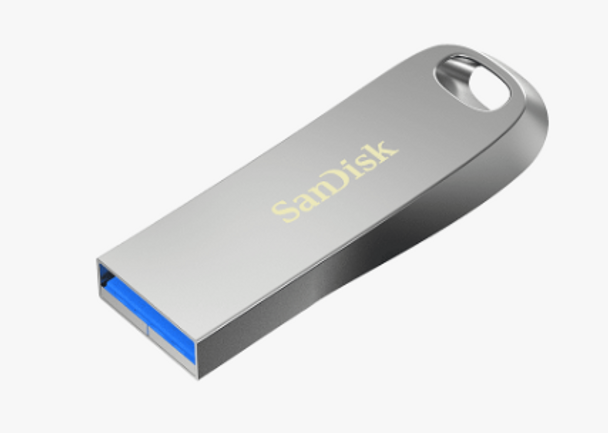 SanDisk Ultra Luxe USB 3.1 Flash Drive - Cz74 128GB - USB3.1 - Full Cast Metal - 5Y Main Product Image