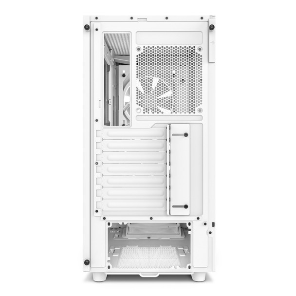 NZXT H5 Elite Tempered Glass Mid-Tower ATX Case - White Product Image 3