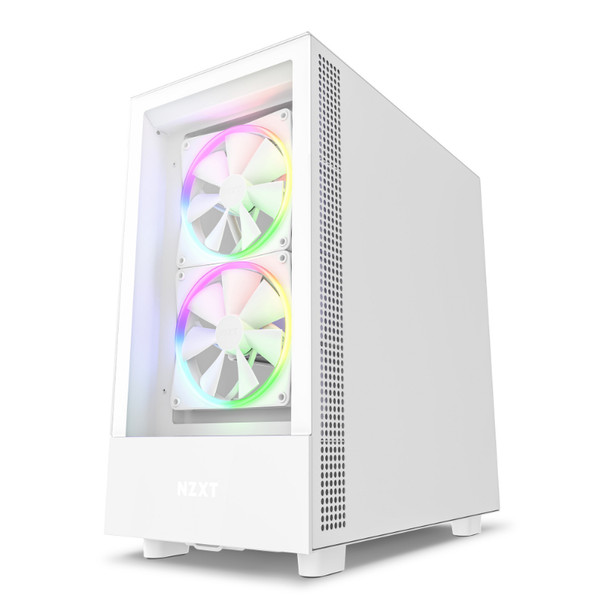 NZXT H5 Elite Tempered Glass Mid-Tower ATX Case - White Product Image 7