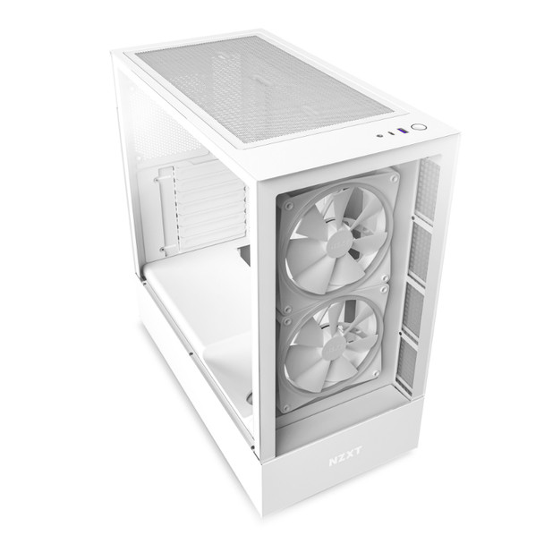 NZXT H5 Elite Tempered Glass Mid-Tower ATX Case - White Product Image 8