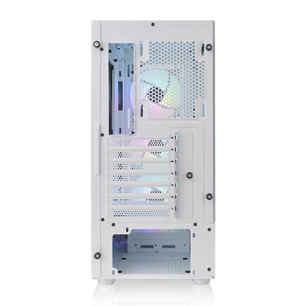 Thermaltake View 200 Tempered Glass ARGB Mid Tower Case - White Product Image 5