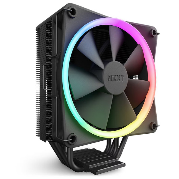 NZXT T120 RGB CPU Air Cooler - Black Main Product Image