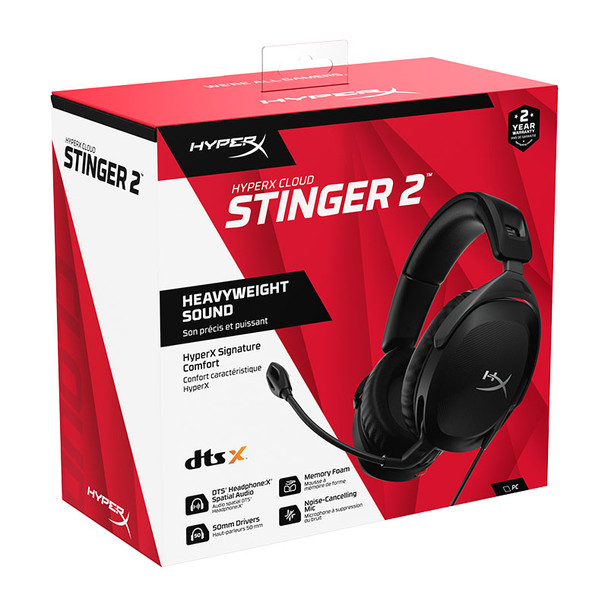 HyperX Cloud Stinger 2 Wired Gaming Headset with DTS Headphone:X Product Image 3