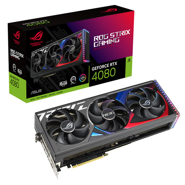 Asus GeForce RTX 4080 ROG Strix 16GB Video Card Product Image 4