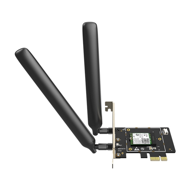 Tenda E33 AX5400 Tri-band Gigabit Wi-Fi 6E PCI-E Adapter Main Product Image