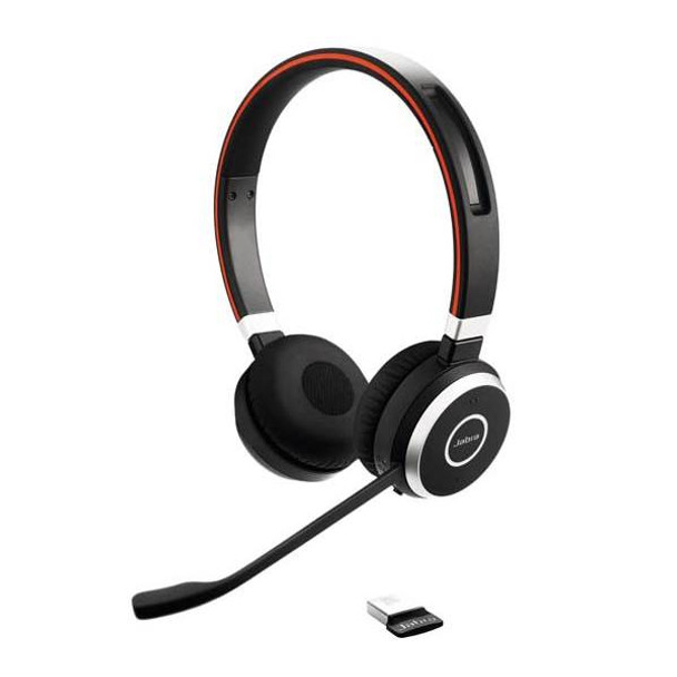 Jabra Evolve 65 SE MS Stereo Bluetooth Business Headset (inc Charging Stand) Product Image 2