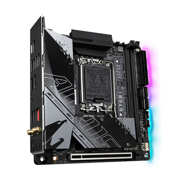 Gigabyte B760I AORUS PRO DDR4 LGA 1700 Mini-ITX Motherboard Product Image 3
