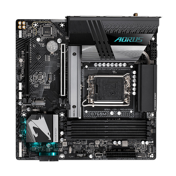 Gigabyte B760M AORUS PRO AX DDR4 LGA 1700 Micro-ATX Motherboard Product Image 5