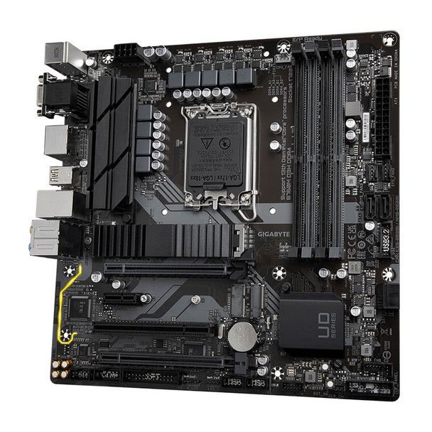 Gigabyte B760M Ultra Durable D3H DDR4 LGA 1700 Micro-ATX Motherboard Product Image 3