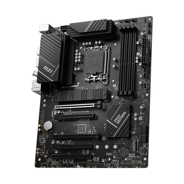 MSI PRO B760-P WIFI DDR4 LGA 1700 ATX Motherboard Product Image 3