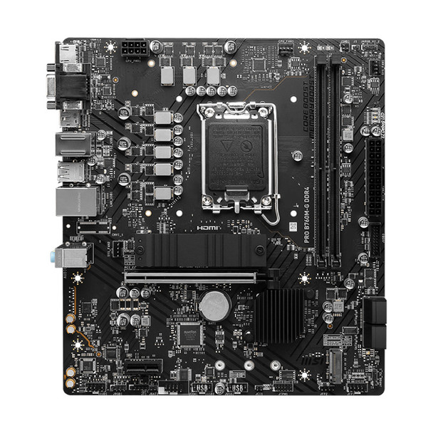 MSI PRO B760M-G DDR4 LGA 1700 Micro-ATX Motherboard Product Image 2