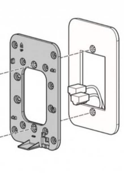 HPE AP-503H-Mnt2 Dual-Gang Mount Kit Main Product Image