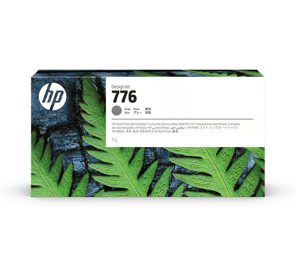 HP 776 1L Gray Ink Cartridge Main Product Image