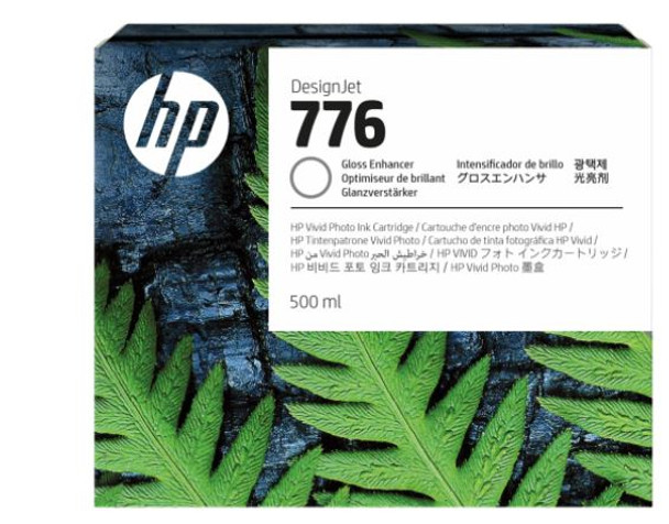 HP 776 500-Ml Gloss Enhancer Ink Cartridge Main Product Image