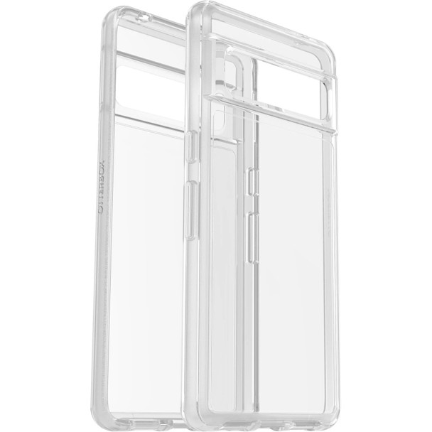 OtterBox Google Pixel 7 Pro (6.7in) Symmetry Series Clear Antimicrobial Case - Clear (77 - 89570) - 3X Military Standard Drop Protection - Raised Edges Product Image 4