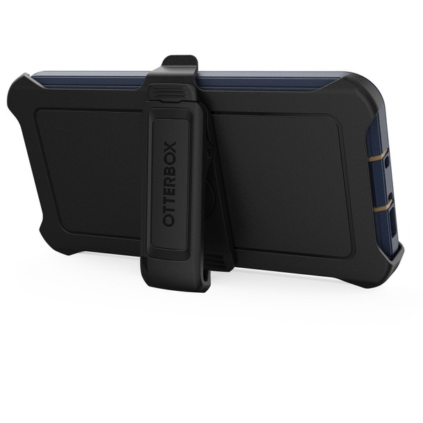 OtterBox Defender Samsung Galaxy S23+ 5G (6.6in) Case Blue Suede Shoes - (77 - 91032) - 4X Military Standard Drop Protection - Multi - Layer - Included Holster Product Image 4