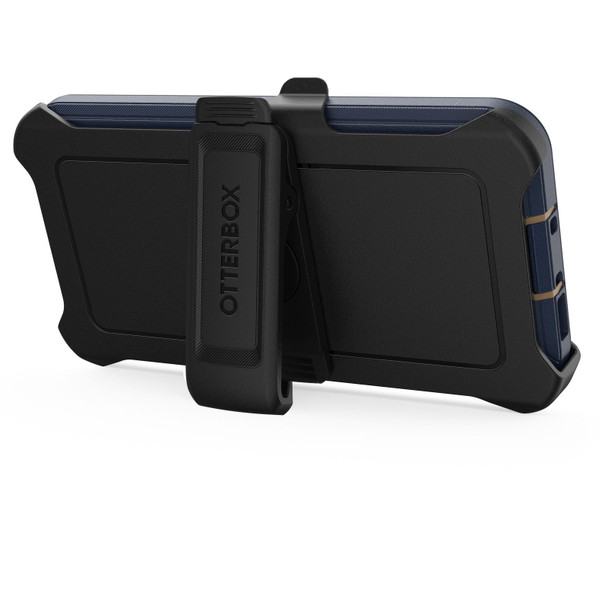 OtterBox Defender Samsung Galaxy S23 5G (6.1in) Case Blue Suede Shoes - (77 - 91041) - 4X Military Standard Drop Protection - Multi - Layer - Included Holster Product Image 4