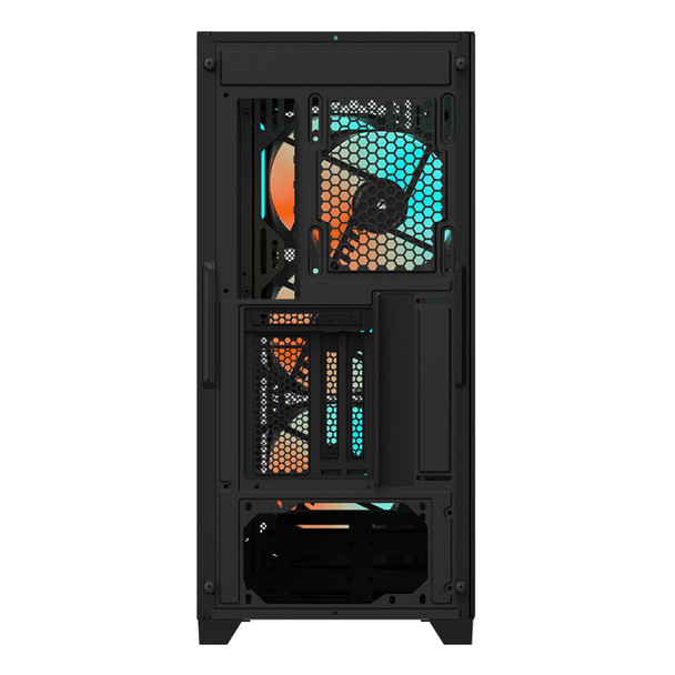 Gigabyte C301 GLASS Tempered Glass Mesh RGB Mid-Tower E-ATX Case - Black Product Image 6