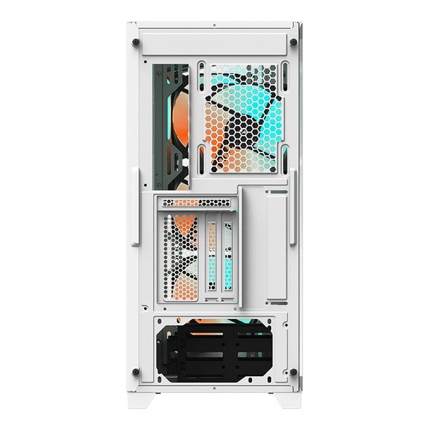 Gigabyte C301 GLASS Tempered Glass Mesh RGB Mid-Tower E-ATX Case - White Product Image 7