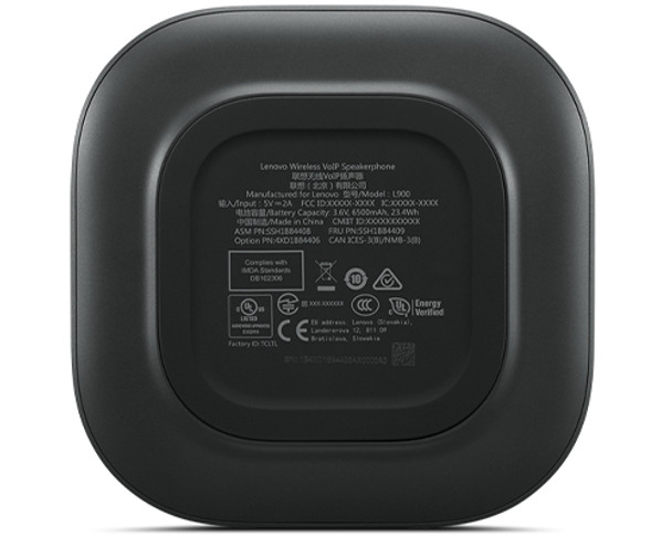 Lenovo 4XD1B84406 Bluetooth conference speaker Black 5.0 Product Image 5