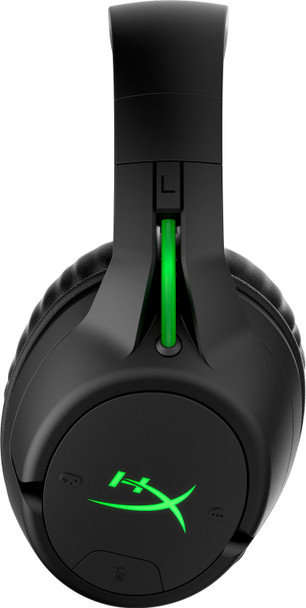 HyperX CloudX Flight - Wireless Gaming Headset (Black-Green) - Xbox Product Image 3