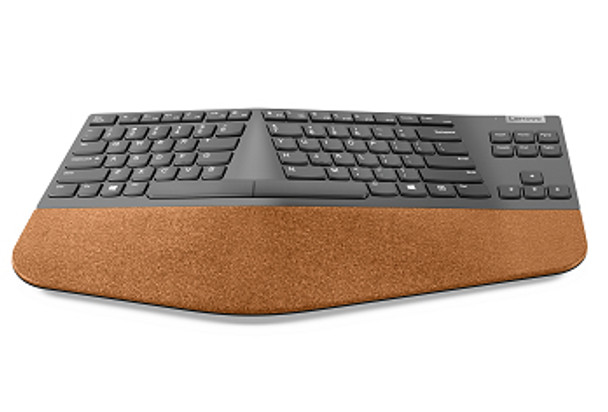 Lenovo Go Wireless Split keyboard RF Wireless US English Grey Main Product Image