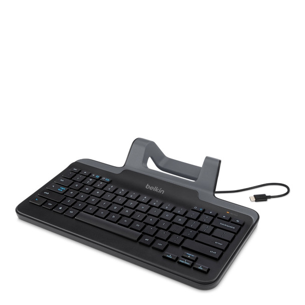 Belkin B2B191 mobile device keyboard Black USB Type-C Main Product Image