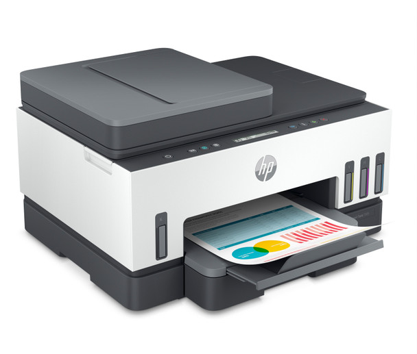 HP Smart Tank 7305e All-in-One - Print - Scan - Copy - ADF - Wireless - 35-sheet ADF; Scan to PDF; Two-sided printing Product Image 4