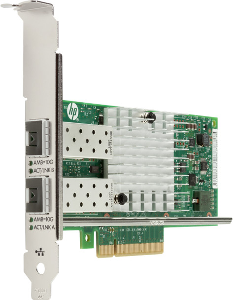 HP Intel X550 10GBASE-T Dual Port NIC Main Product Image