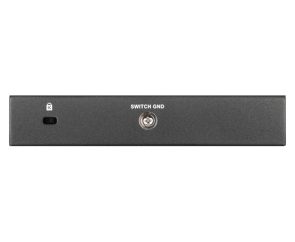 D-Link DGS-1100-05PDV2 network switch Managed Gigabit Ethernet (10/100/1000) Power over Ethernet (PoE) Black Product Image 2