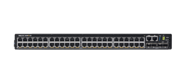 Dell N-Series N2248PX-ON Managed L3 Gigabit Ethernet (10/100/1000) Power over Ethernet (PoE) 1U Black Main Product Image