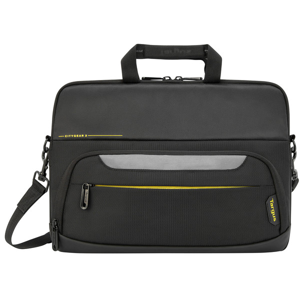 Targus TSS868GL notebook case 43.9 cm (17.3in) Messenger case Black - Yellow Main Product Image